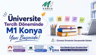 M1 Konya AVM üniversite adaylarına ücretsiz tercih rehberliği sunuyor