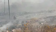 Diyarbakırda kontrolden çıkan ateş 400 dönümlük alanı küle çevirdi
