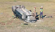 Van'da eski belediye başkanının aracı yoldan çıktı 4 yaralı