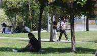 Hayat durdu: Termometreler 45 dereceyi görünce sokaklar terk edildi