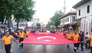 Isparta 15 Temmuz için meydanlara indi