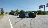 Yalvaç kavşağındaki trafik kazasında altı kişi yaralandı