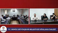 Denizli belediye ihalelerini artık herkes canlı izleyebiliyor