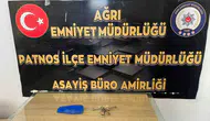 Patnos polisinden kapı kilitleyen hırsızlık şüphelilerine suçüstü operasyonu