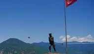 Artvin semalarında sürpriz prova uçuşu