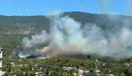 Çine ormanlarında korkutan dumanlar yükseliyor