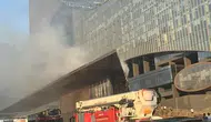Çankaya’da iş merkezinde korkutan yangın