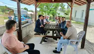 Kaymakam Dülgeroğlu köyünde vatandaşlarla buluştu