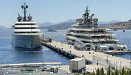 Bodrum limanında dev yakıt operasyonu