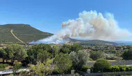 Foça ormanlarında yükselen dumanlar ekipleri harekete geçirdi