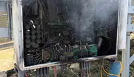 Burdur’da güneş tarlasında trafo yangını paniği