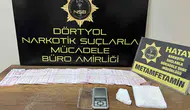 Erzin yolunda uyuşturucu operasyonu
