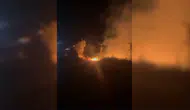 Adıyaman Ali Dağı'nda gece saatlerinde orman yangını çıktı
