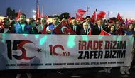 Sivas 15 Temmuz’un onuncu yılında meydanlara indi
