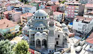 Kuruçeşme’de yeni cami inşaatının yarısından fazlası tamamlandı