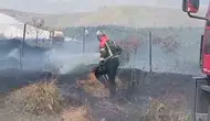 Bingöl Genç’te korkutan bahçe yangını büyümeden kontrol altına alındı