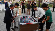 Altıeylül köylerinde akşamlar spor ve eğlenceyle canlanıyor