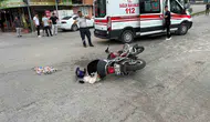 Düziçi’nde motosikletli sürücünün karıştığı kaza hastanede bitti