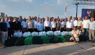 Erdemli Belediyesi balıkçıların ağını ve çizmesini yeniledi