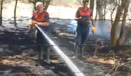 Karakoçan Yenice Köyü’nde korkutan ot yangını kontrol altına alındı