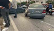 Osmaniye trafiğinde dört araç birbirine girdi