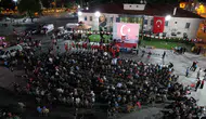 Manisa Selendi ve Kula meydanlarında 15 Temmuz nöbeti