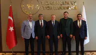 Kayserispor yönetimi Ankara’da destek turuna çıktı