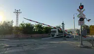 Van'da hemzemin geçit arızası trafiği felç etti