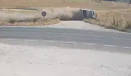 Afyonkarahisar’da feci kaza güvenlik kamerasında