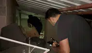 Aksaray'da hırsız paniği Polis binayı abluka altına aldı
