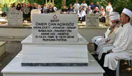 Sinoplu şehit Ömer Can Açıkgöz kabri başında anıldı