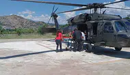 Tunceli'de yılan ısırınca jandarma helikopteri devreye girdi