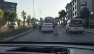 Eskişehir'de sabah trafiğinde servis kazası