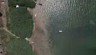 Sapanca Gölü alarm veriyor sular metrelerce çekildi