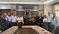 Eskişehirli muhtarlar görev yeri değişen Kaymakam Ulu’yu uğurladı
