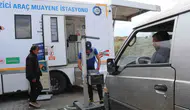 Oltu’da araç muayenesi ayağa geldi
