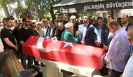 Bandırma eski belediye başkanını son yolculuğuna uğurladı