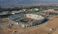 Kahramanmaraş’ta Yeni Stadyum İnşaatının Yarısı Tamamlandı