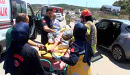 Pendik Şile Yolu üzerinde dikkatsizlik iki otomobili birbirine çarptırdı