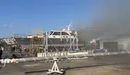 Pendik Marina’da bakım halindeki tekne alevlere teslim oldu