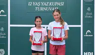 Osmangazili genç tenisçi İstanbulda kürsüye çıktı