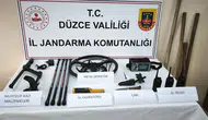 Düzce Yığılca'da hazine avcılarına jandarma baskını