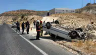 Mazıdağı yolunda kaza iki kişiyi hastanelik etti