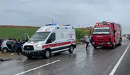 Kastamonu'da üç araç birbirine girdi Bir ölü altı yaralı