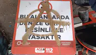Ünye İskelesi’nde can simitlerini çaldılar