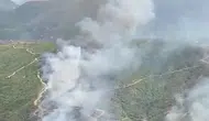 Alanya Sapadere Kanyonu duman altında