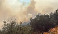 Çanakkale Ayvacık'ta alevler hızla yayılıyor