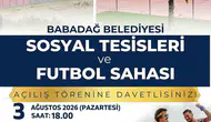 Babadağ yeni tesisine kavuşuyor