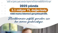 Alerjisi olan bebeklerin mama masrafını devlet karşıladı