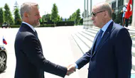 Erdoğan ve Pellegrini Ankara’da NATO gündemiyle buluştu